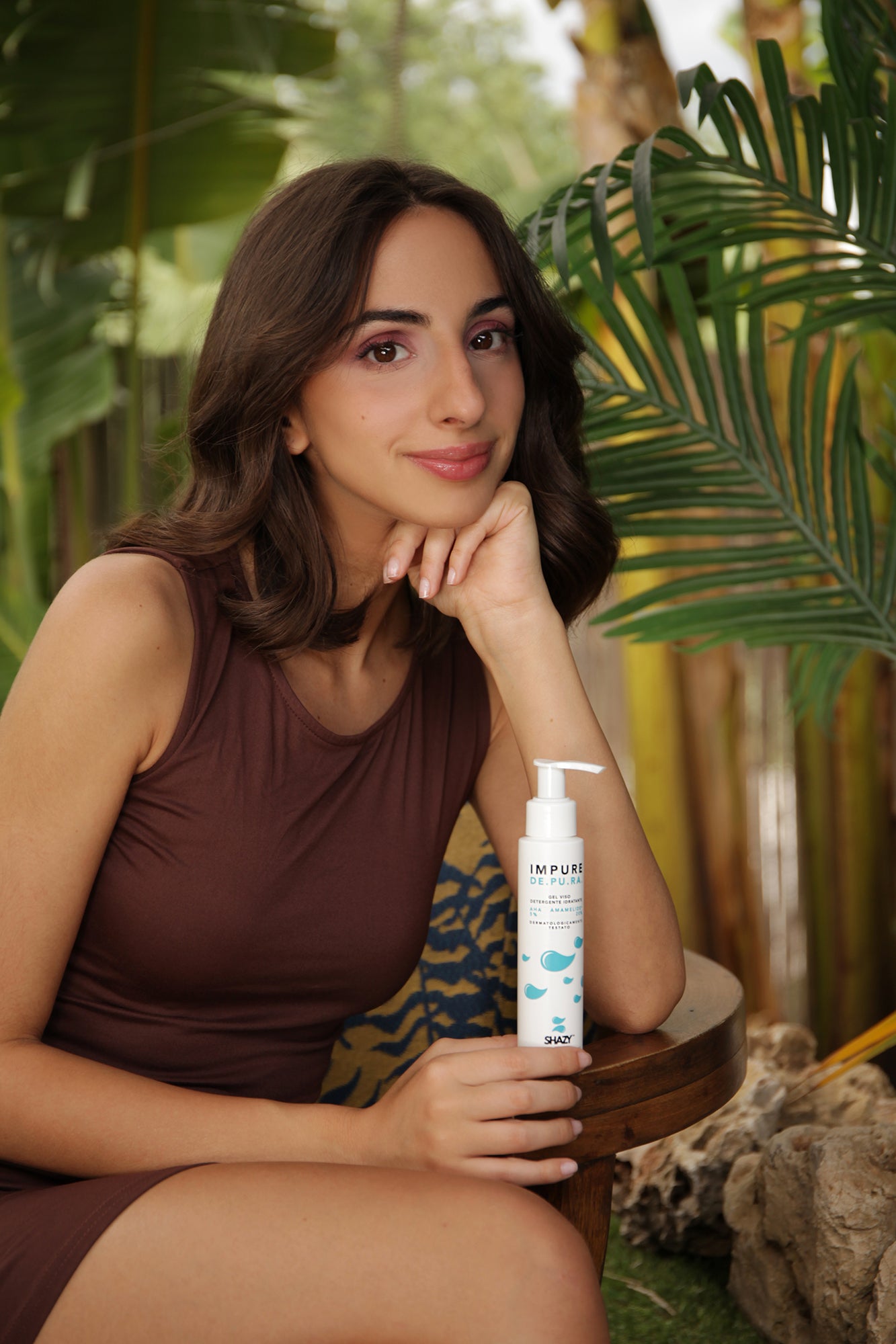 Detergente Shazy per controllo imperfezioni e pori dilatati