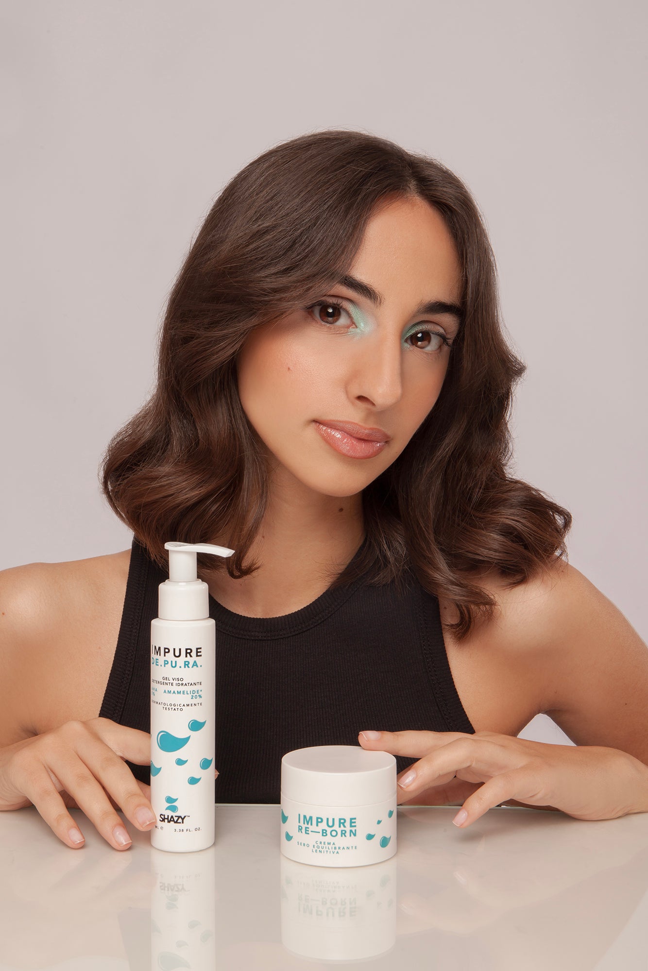 Routine viso completa Shazy per pelle mista