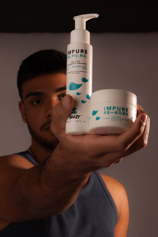 Combo Shazy: detergente e crema per pelle mista e grassa