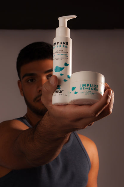 Combo Shazy: detergente e crema per pelle mista e grassa