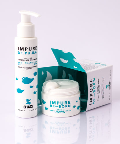 Set Shazy per pelle purificata e idratata